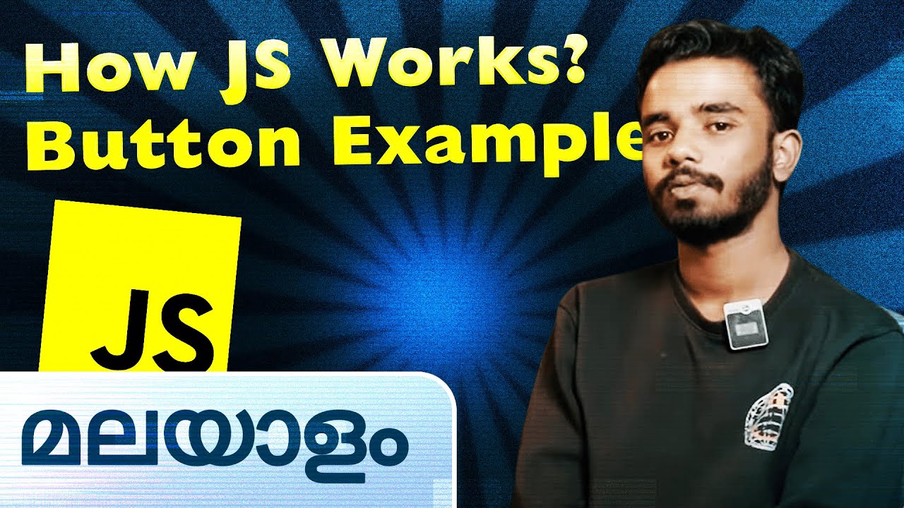 How JavaScript works using a Button | Javascript in Malayalam - YouTube