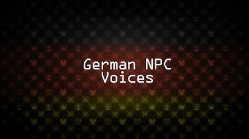 Kingdom Hearts 3 German NPC Voices - Enemies/Roxas as Sora
