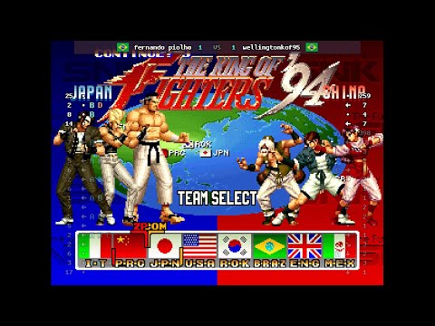 The King of Fighters '94 - 🇧🇷 fernando piolho vs 🇧🇷 wellingtonkof95 | (2026-06-08 01:33 UTC)