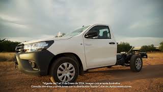Domina el camino con Hilux