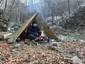 【トリマトリ。】 【渓流でタープ泊してみた2/3】【bushcraft ブッシュクラフト】