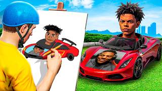 Whatever Ishowspeed Car Jeffy Draws Comes To Life