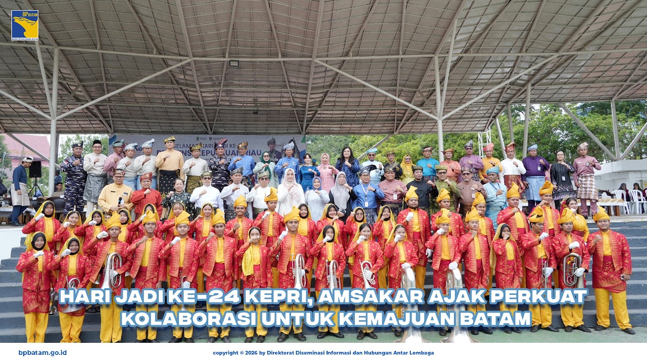 Hari Jadi ke-24 Kepri, Amsakar Ajak Perkuat Kolaborasi untuk Kemajuan Batam