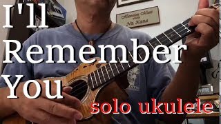 Video thumbnail of "I'll Remember You - Herb Ohta, Jr. / copied by Na Kane"