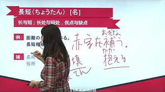 N2日语单词讲解 第十三单元 第61讲 单词解释(1)