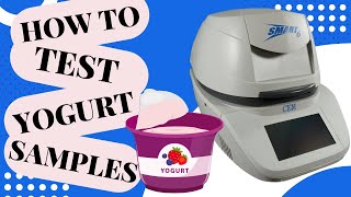 CEM Smart 6 | How To Test Yogurt Samples
