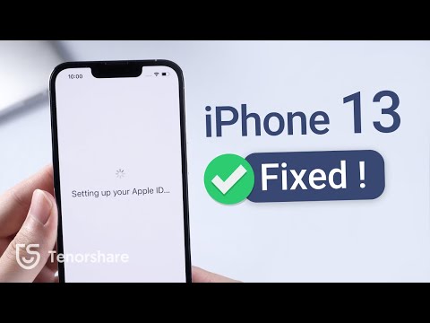 How to Fix Stuck on Setting up your Apple ID on iPhone 13/13 Pro/13 mini