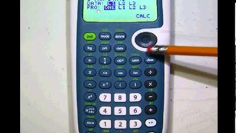 D 005 Using TI 30 XS Calculator