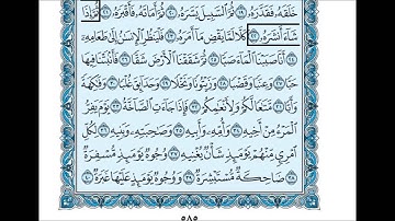 80- سورة عبس بصوت القارئ الشيخ سعود الشريم Surat Abasa - Saud Al-Shreem