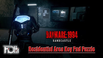 Residential Keycode Puzzle | DAYMARE 1994