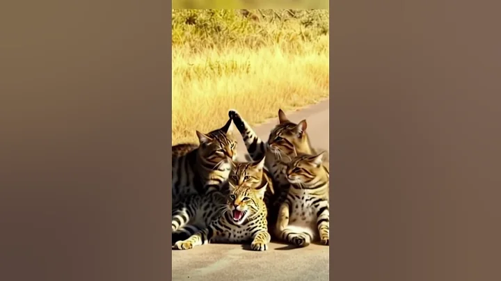 Heroic Alpha Baboon Saves His Group From a Leopard