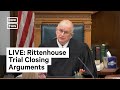 Kyle Rittenhouse Trial Closing Arguments | LIVE