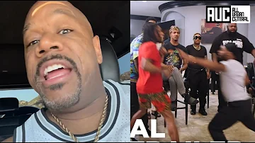 "Let It Go U Got Knocked Out" Wack 100 Responds After Fighting Ray J At Blueface House