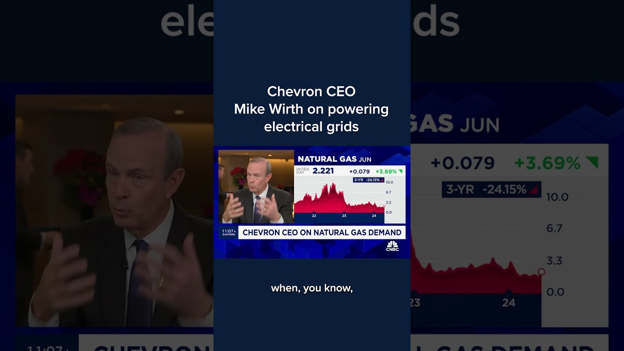 Chevron CEO Mike Wirth On Powering Electric Grids