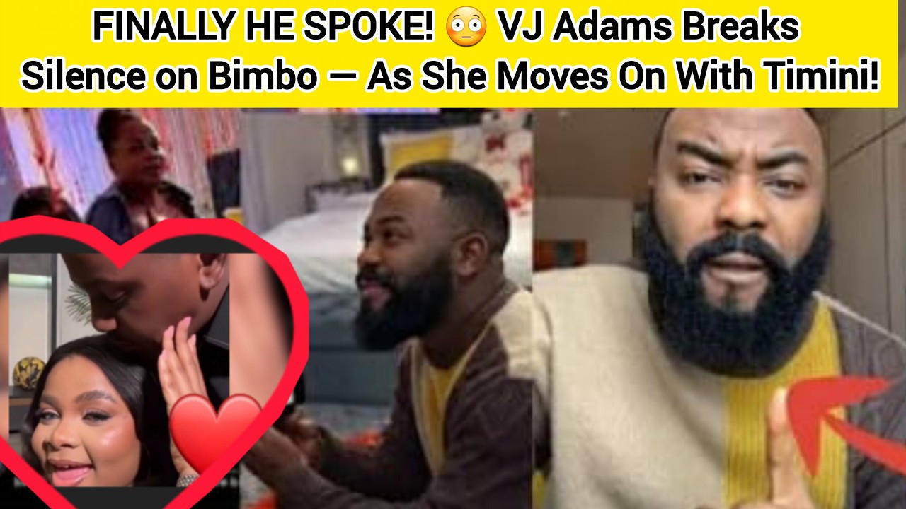FINALLY HE SPOKE! 😳 VJ Adams Breaks Silence on Bimbo — As She Moves On With Timini! #trending