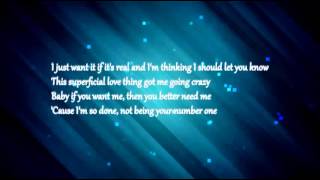 Superficial Love-Ruth B  Lyric Video