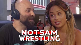 Kayla Braxton - Learning WWE, Paul Heyman, Wrestlemania Rain Delay etc - Notsam Wrestling