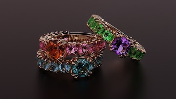 Speed Modeling - SubD Organic Ring | RhinoArtisan