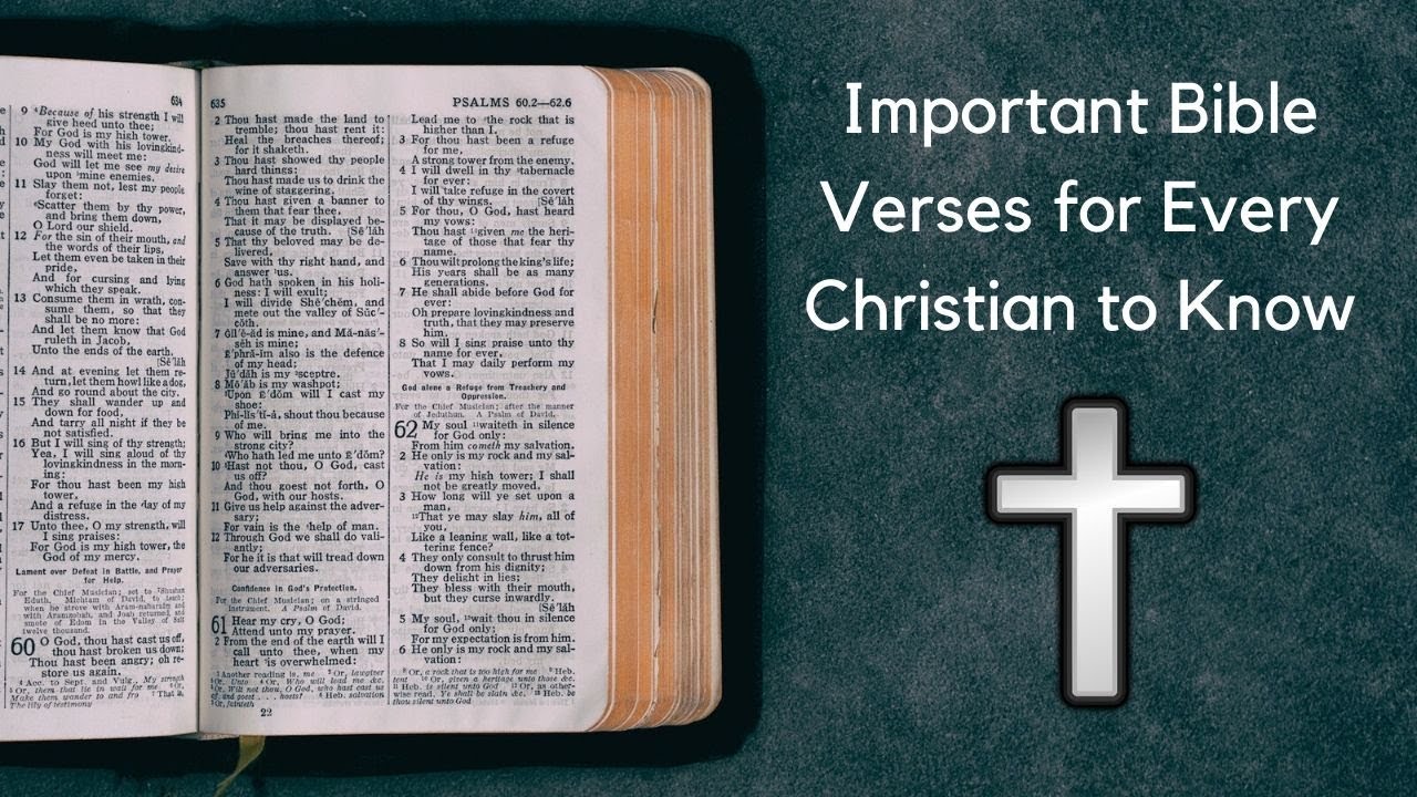 Key Verses To Remember Part 2 - YouTube