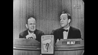 Dr.  Norman Vincent Peale on "What's My Line?"