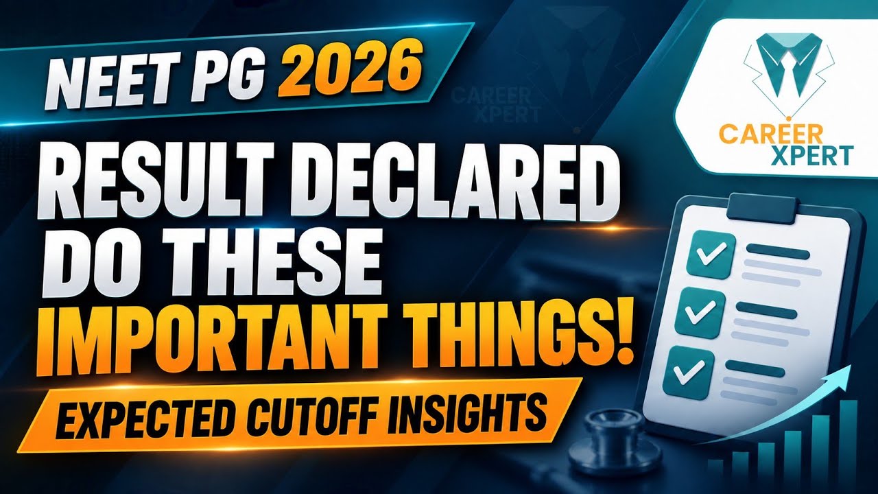 NEET PG 2026 Result Declared: What to Do Next? | Cutoff, Rank & Counselling Strategy #neetpg2026