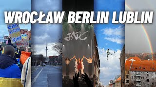Wandering Through Berlin, Lublin & Wrocław | silent vlog