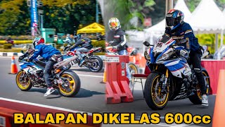 DRAG RACE PERMOGEAN 500M || AKANG MV DIGEBER NINJA H2