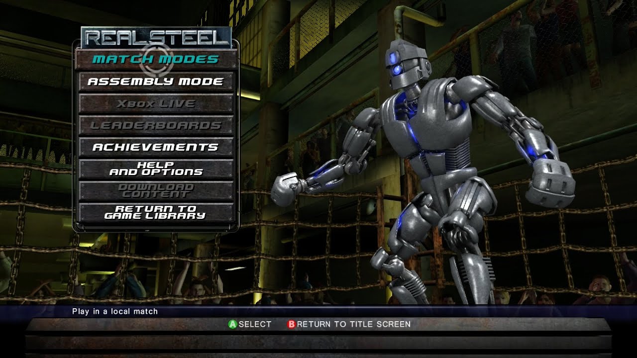 Real Steel Game Xbox 360