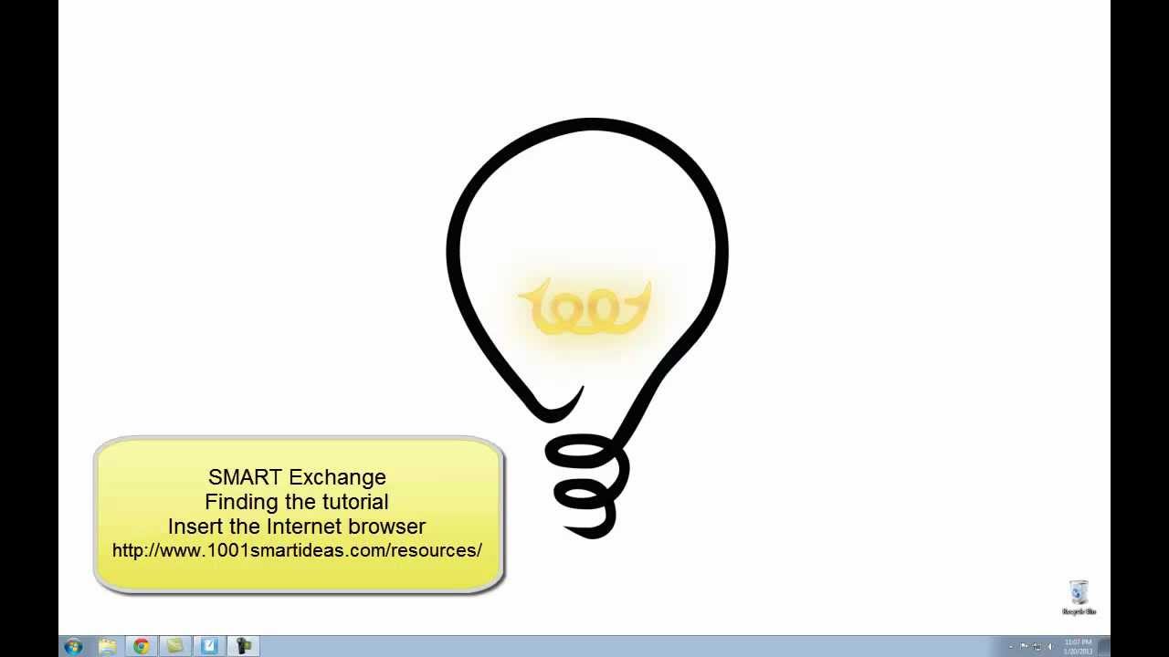 SMART Exchange and SMART Notebook 11 Tutorial YouTube