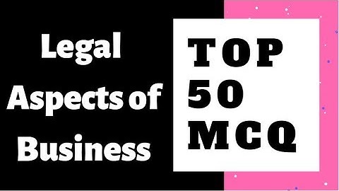 (Mock 12) Legal Aspects of Business || Top 50 MCQ || 8948156741 | June 2019