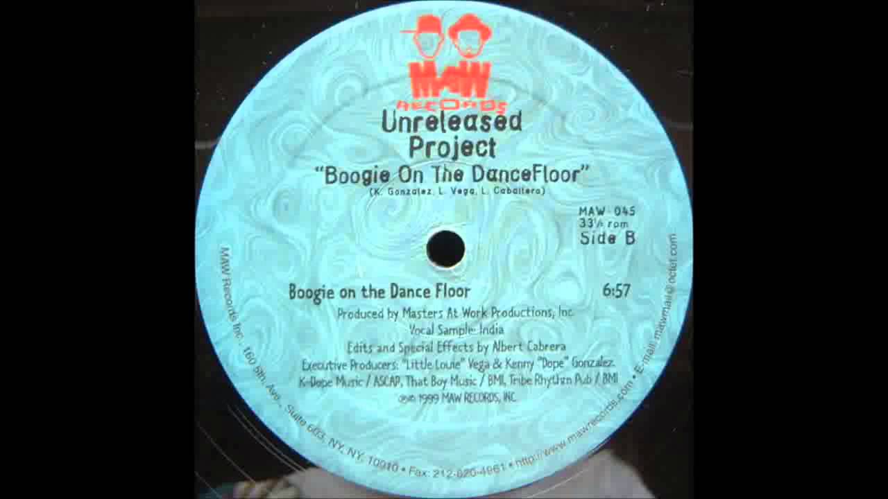 1999 Unreleased Project Boogie On The Dancefloor Original Mix