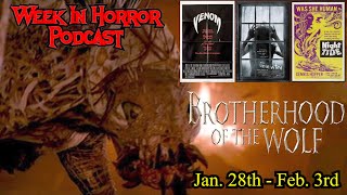 Venom, The Uninvited, Brotherhood of the Wolf & Night Tide - Week in Horror s5e19
