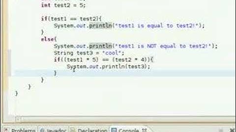 Java Video Tutorial 13: If Statements (Pt 3 of 3)