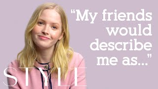 Ellie Bamber on filming The Serpent and her style | Finish The Sentence | The Sunday Times Style