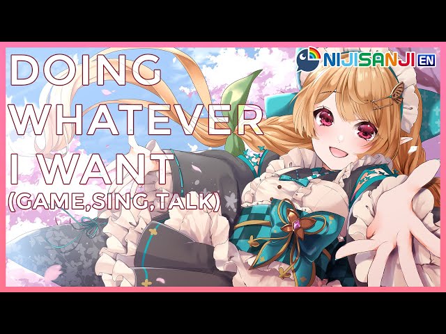 【DOING WHATEVER I WANT】you can't tell me what to do!!!!【NIJISANJI EN | Pomu Rainpuff】のサムネイル