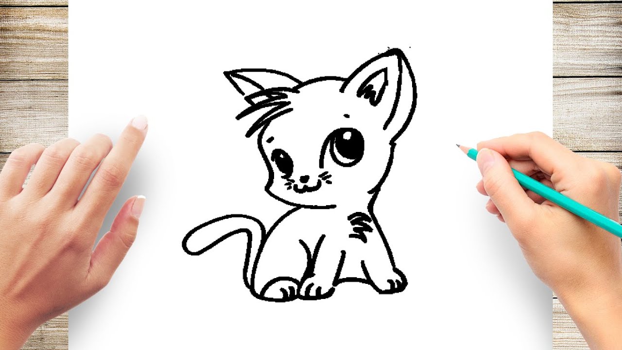 How to Draw an Anime Animal  Easy Drawing Art