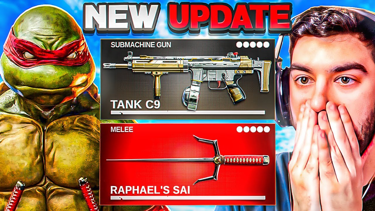 the NEW NINJA TURTLE META LOADOUT on REBIRTH ISLAND WARZONE!