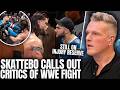Cam Skattebo Addresses Criticism For His WWE Physicality While On IR | Pat McAfee Show