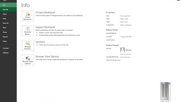 How to open a new Workbook in Microsoft Excel 2013