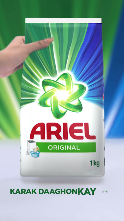 Ariel Phoenix removes impossible stains in 1 wash!