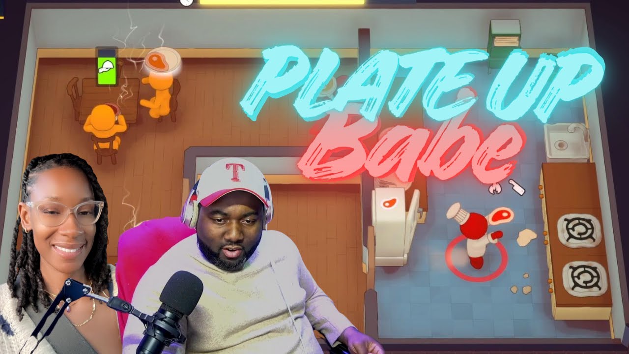 Date Night...... Chef and Tiny Barb Plays Plate Up!!!!!