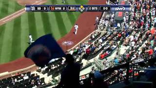 2011/08/11 Duda's two-run two-bagger