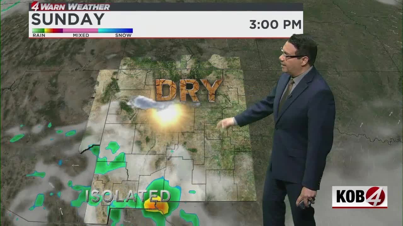 Warm sunny weather returns to New Mexico - YouTube