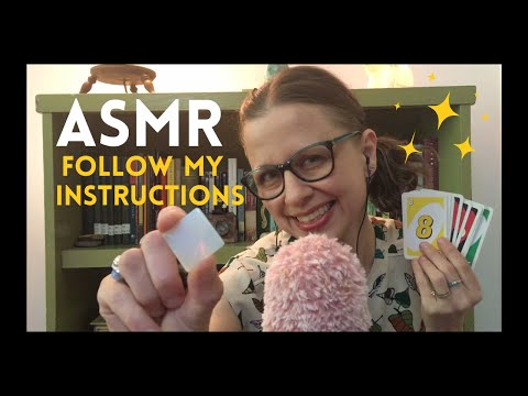 ASMR Follow My Instructions + Don't Get Distracted ✨ personal attention, a bit fast + chaotic