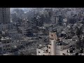 شاهد دمار هائل جراء القصف الإسرائيلي على غزة بعد 10 أيام من الحرب