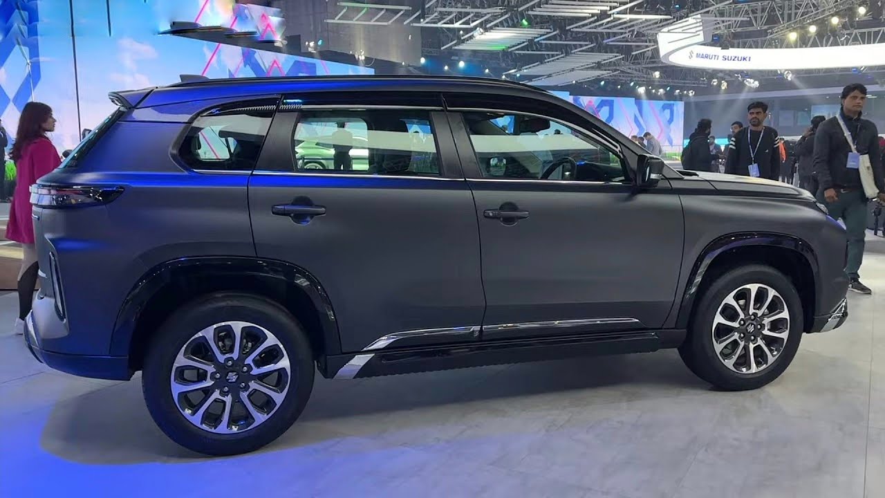 Launch! 2023 Maruti Grand Vitara Matte Black Edition Full Walkround ...