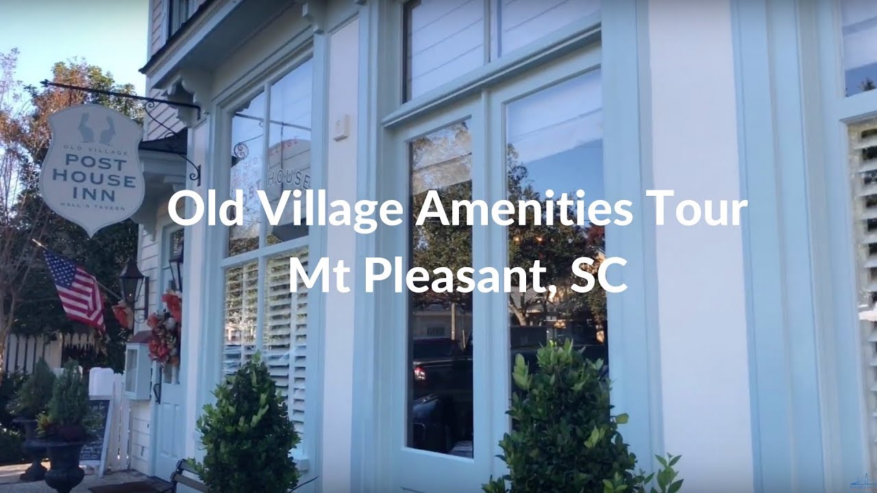 Old Village Amenities Tour in Mt. Pleasant SC (Iphone Tours with Bob) YouTube