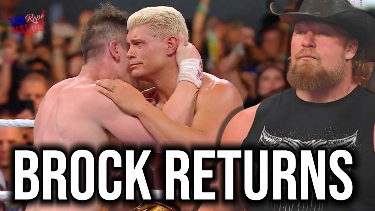 Brock Lesnar Returns, Cody Wins. WWE SummerSlam Night 2 Review