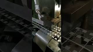 Stainless Steel Hinge Stamping Process #shorts #machine