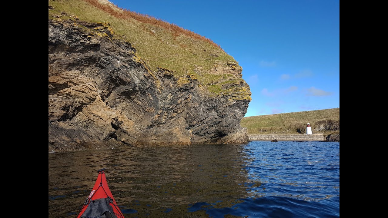 Video 1 of 3. Lybster to Forse and  back by sea kayak with Pentland Canoe Club on 26 December 2024.